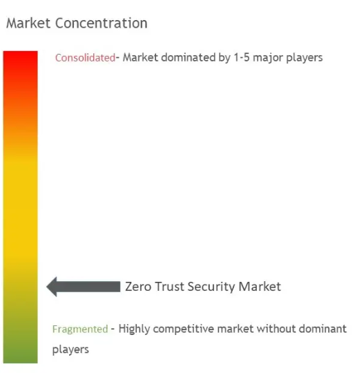 Zero Trust Security Market Concentration